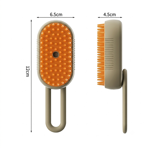 3-in-1 Electric Steam Pet Grooming Brush