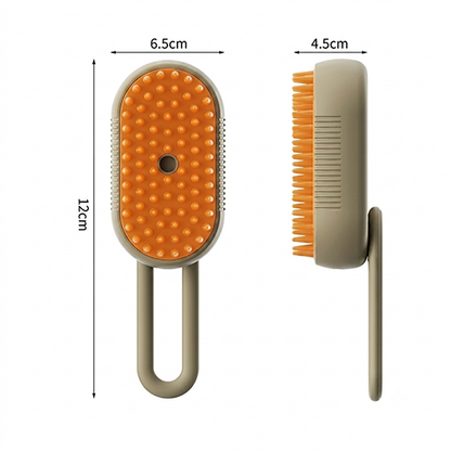 3-in-1 Electric Steam Pet Grooming Brush
